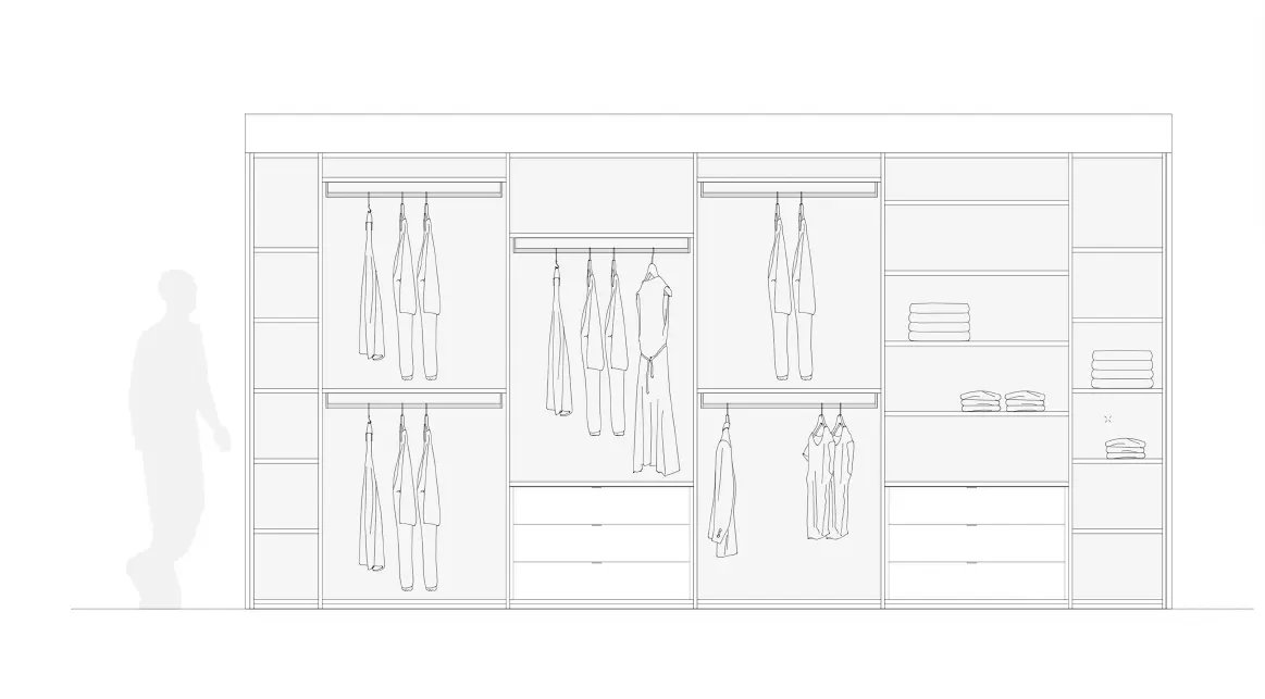 dressing op maat van Interlübke