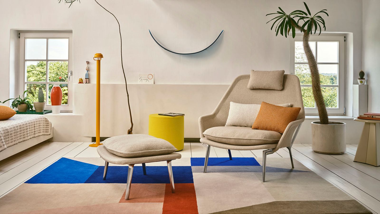 Vitra Slow Chair & Ottoman