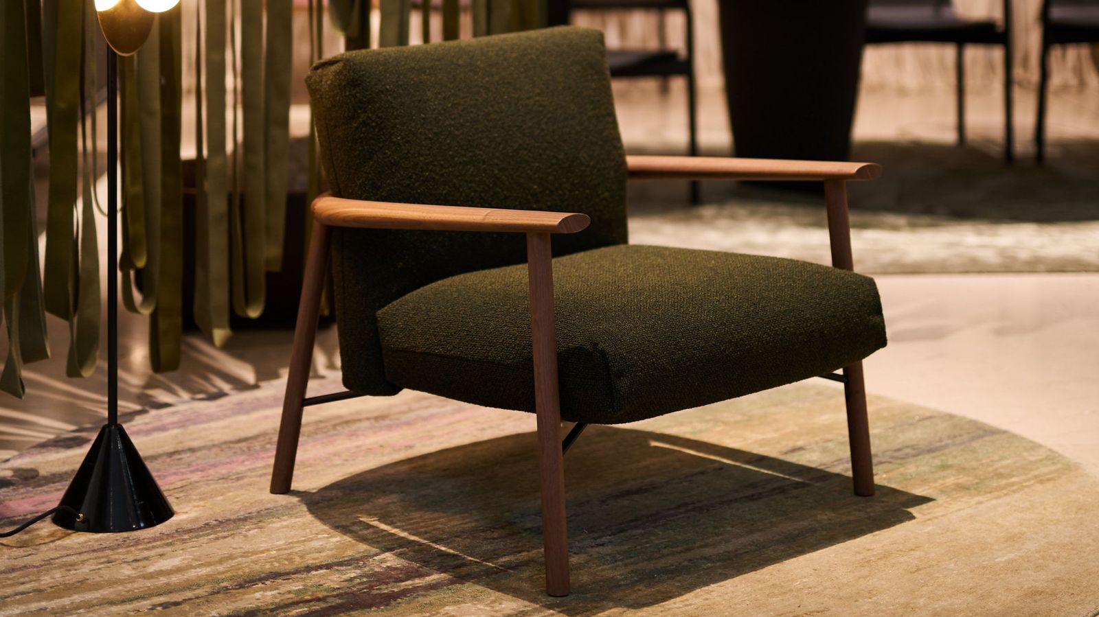 Walter Knoll fauteuil met houten frame