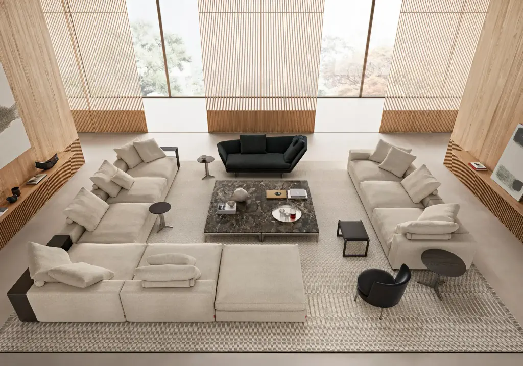 Groundpiece sofa zetel flexform verdeler Loncin Hasselt Leuven Mechelen Zoutleeuw Sint-Truiden limburg vlaams-brabant Antwerpen designmeubelen meubelwinkel 4.webp