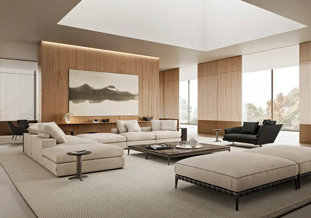 Groundpiece sofa zetel flexform verdeler Loncin Hasselt Leuven Mechelen Zoutleeuw Sint-Truiden limburg vlaams-brabant Antwerpen designmeubelen meubelwinkel 6.webp