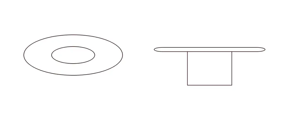 Mortex eettafel Loncin Leuven Zoutleeuw Hasselt. design meubelwinkel mortex tafel in Limburg en vlaams-Brabant ovaal.webp