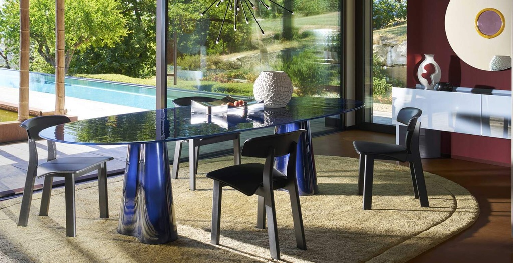 [13300] Treflo Oval Table