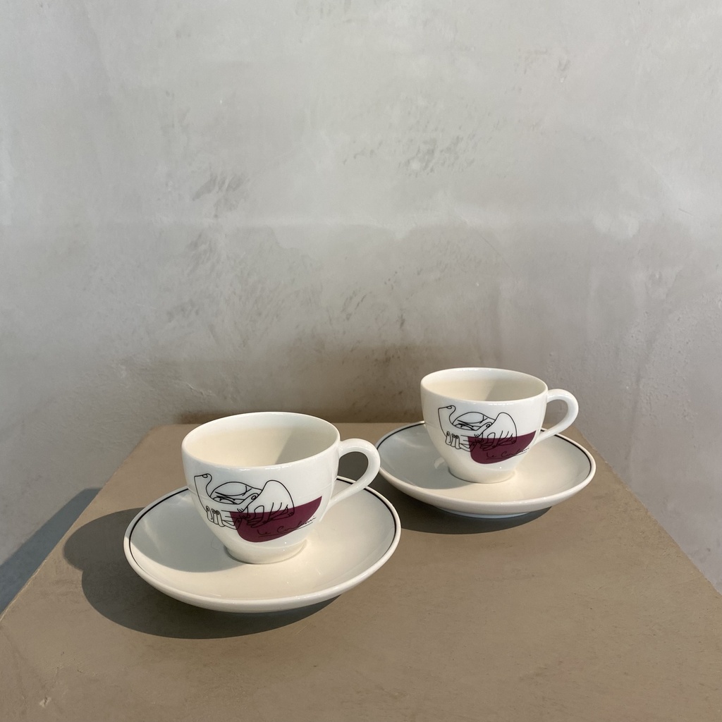 LC porcellane - service prunier