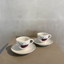 LC porcellane - service prunier