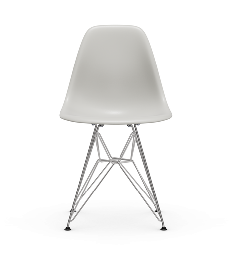 [6618] Eames Plastic Side Chair, DSR (04 wit, vilt voor harde vloer (parket, steen,...))